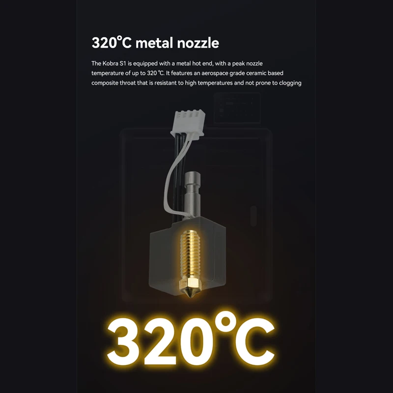 For Anycubic Kobra S1 Hotend K - Hotend Assembly 评论和价格