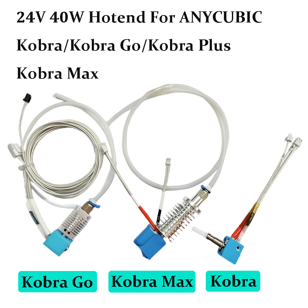 24V 40W Kobra Hotend Print Hea - Hotend Assembly 评论和价格