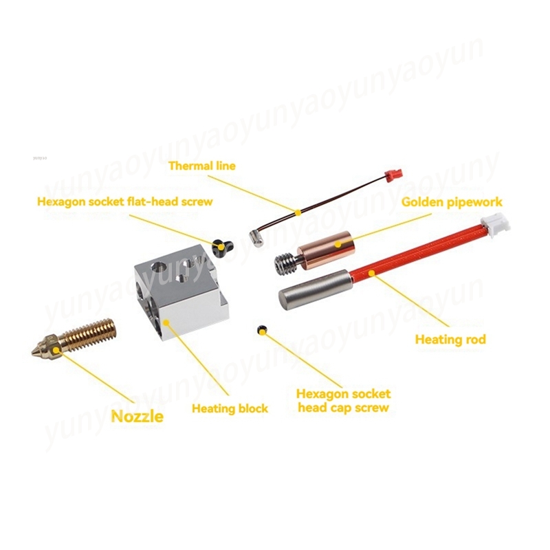 Hotend Kit Metal High Flow Hot - Hotend 0.4Mm 评论和价格
