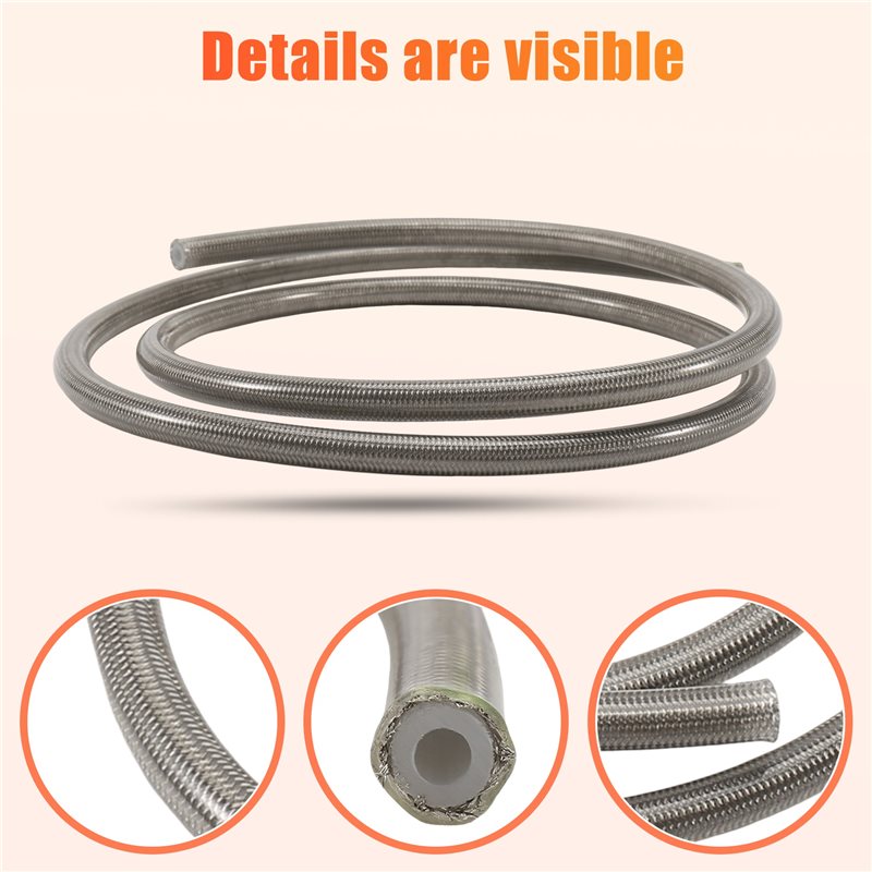 AB56-Motorcycle AN3 1M Braided - Ptfe Tube 评论和价格