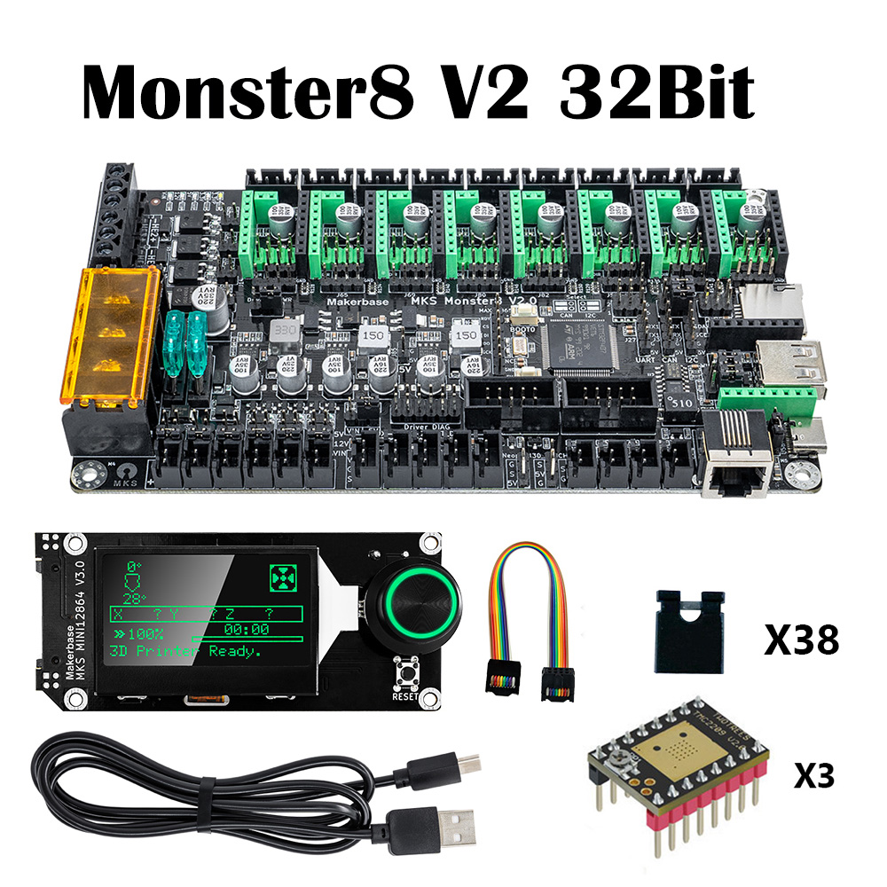 Makerbase MKS Monster8 V2 32Bi - Mks Sgen 评论和价格
