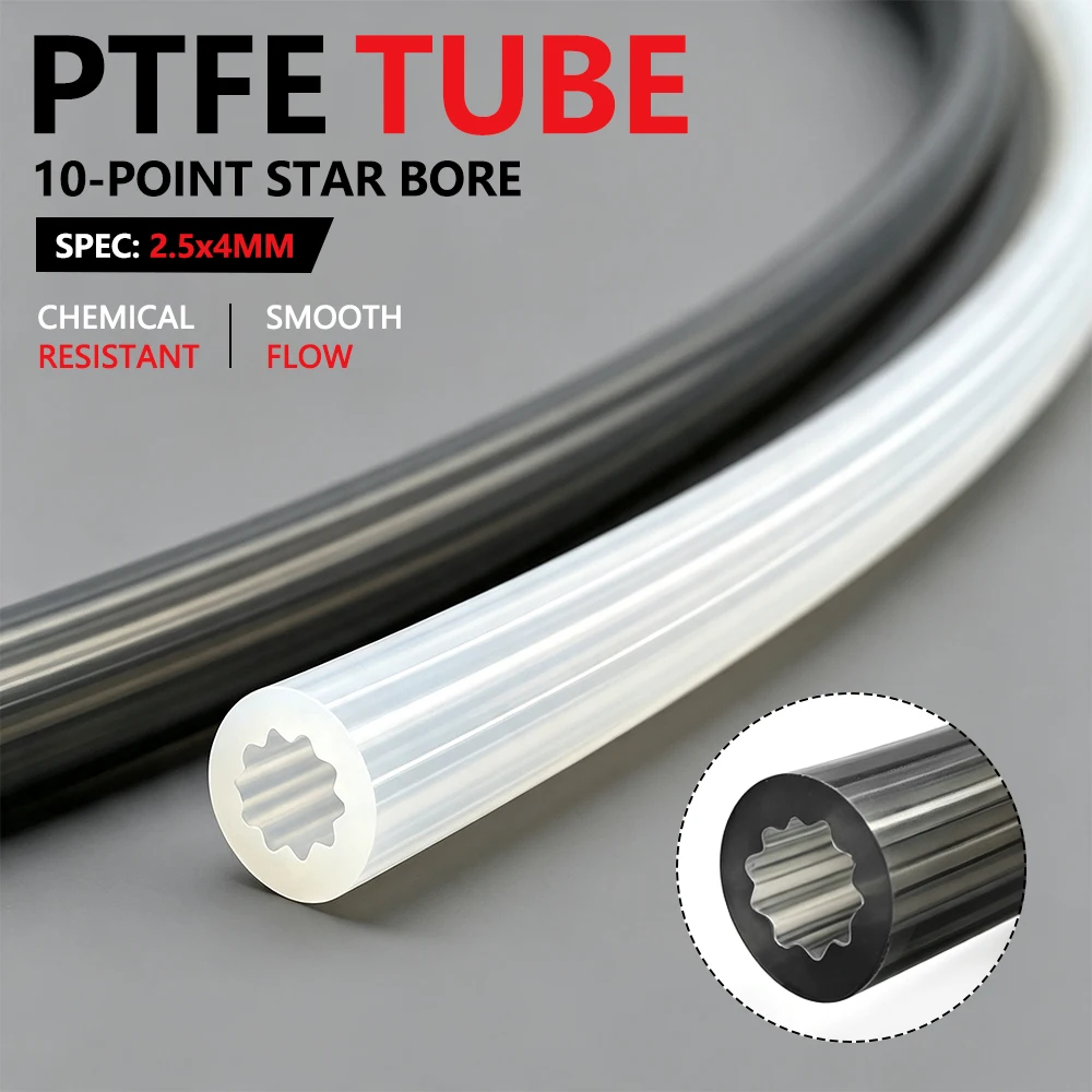 High Temp PTFE Tube 4x2.5mm St - Ptfe Tube 评论和价格
