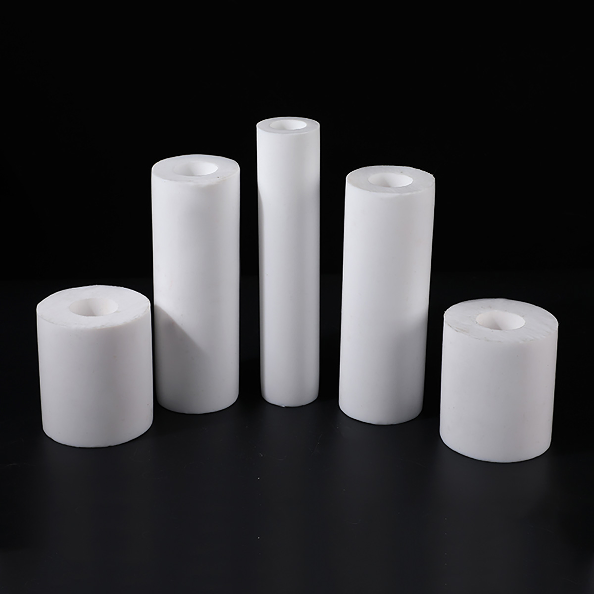 1Pcs White PTFE Hollow Rod Pol - Ptfe Tube 评论和价格
