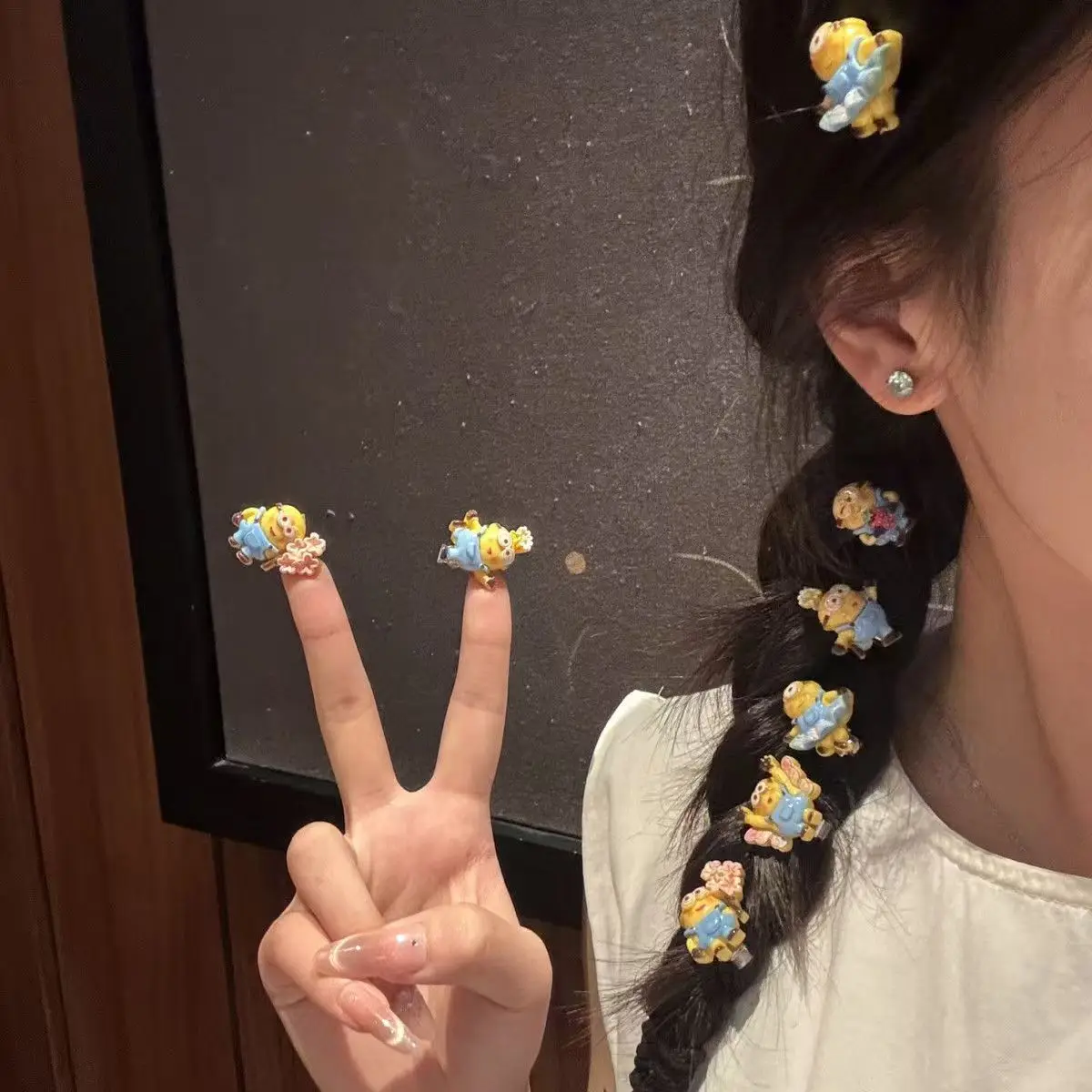 5pcs/10pcs Cute Resin Minions  - Resin Vat 评论和价格