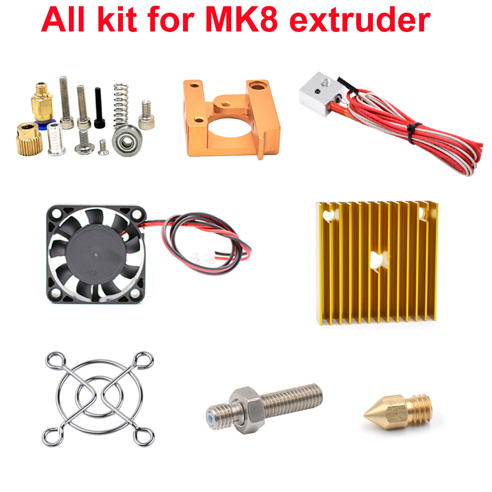 MK8 Extruder Kits J-head Hoten - Filament 1.75 评论和价格