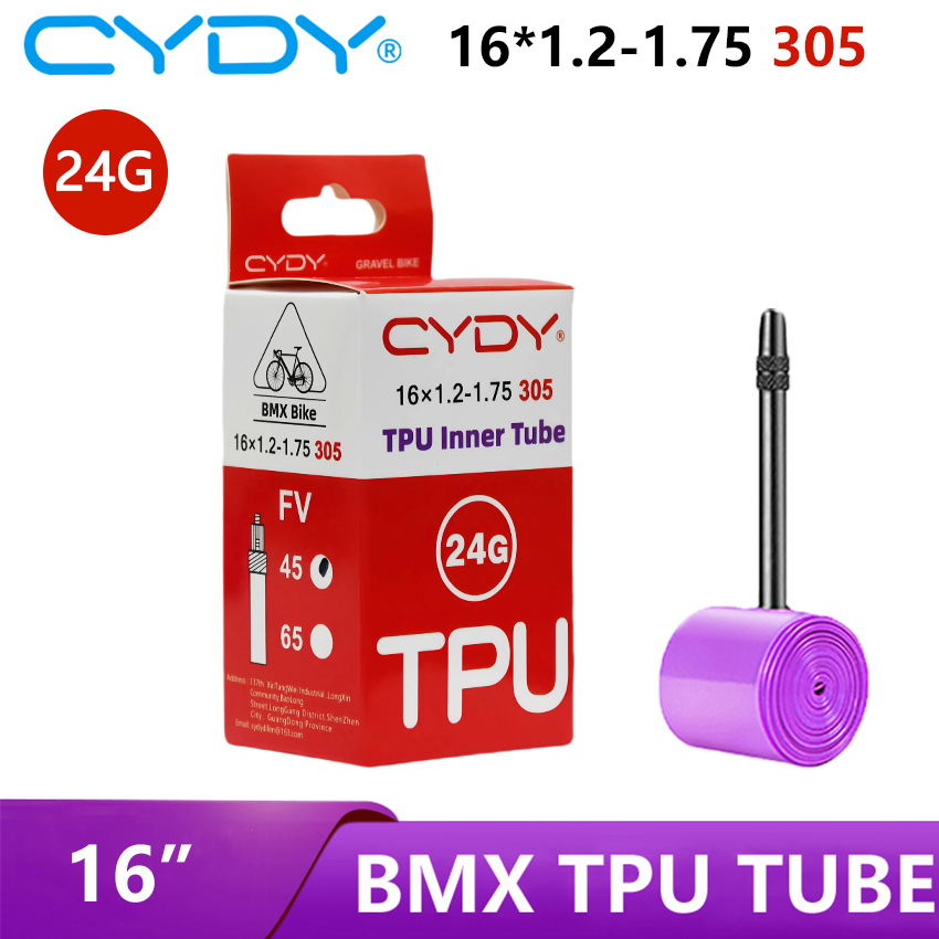 CYDY TPU BMX Bike Inner Tube 1 - Filament 1.75 评论和价格